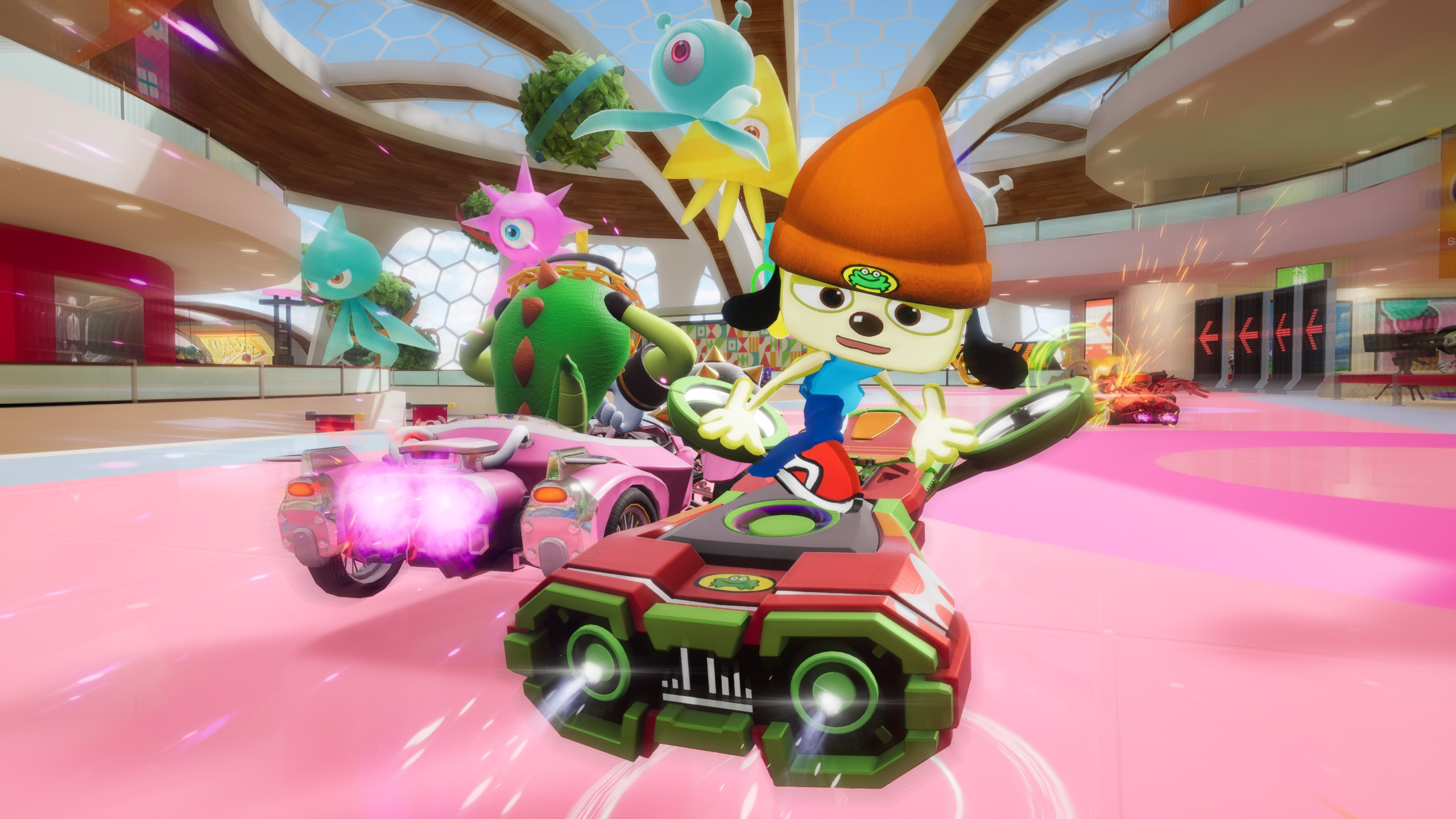 PaRappa The Rapper (+ U-Drive-U Car & Boxy Boy) Mod for Sonic Racing ...