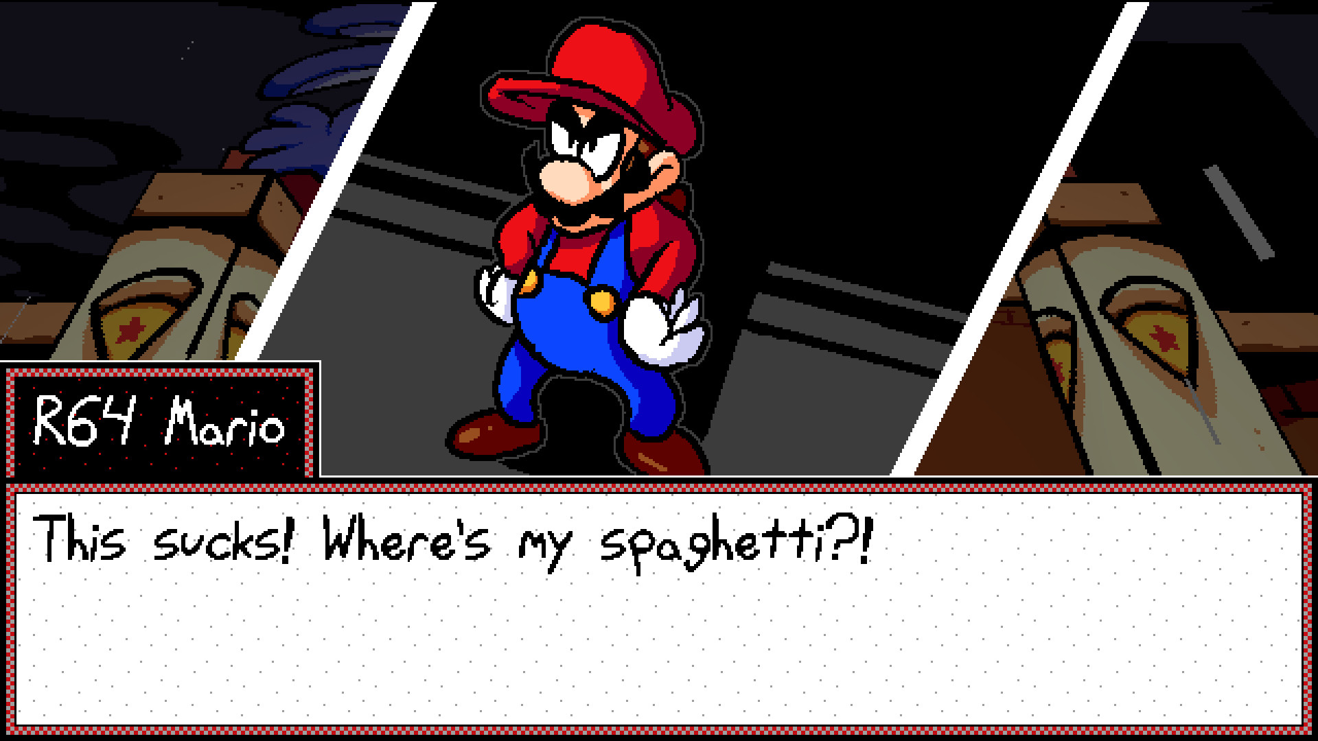 [SENSITIVE CONTENT] Mario (SMG4 / R64) Mod for Five Nights at Frickbear ...