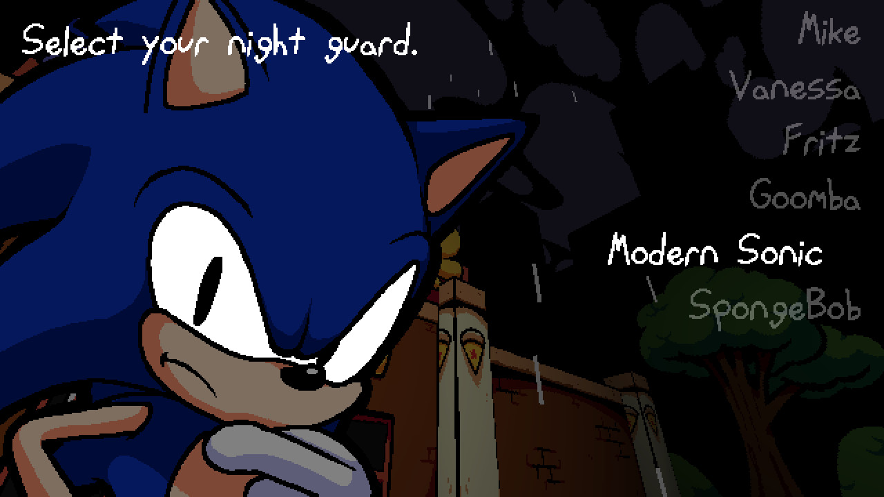 Modern Sonic in Frickbears 3 Mod for Five Nights at Frickbear's 3 | FB3 ...