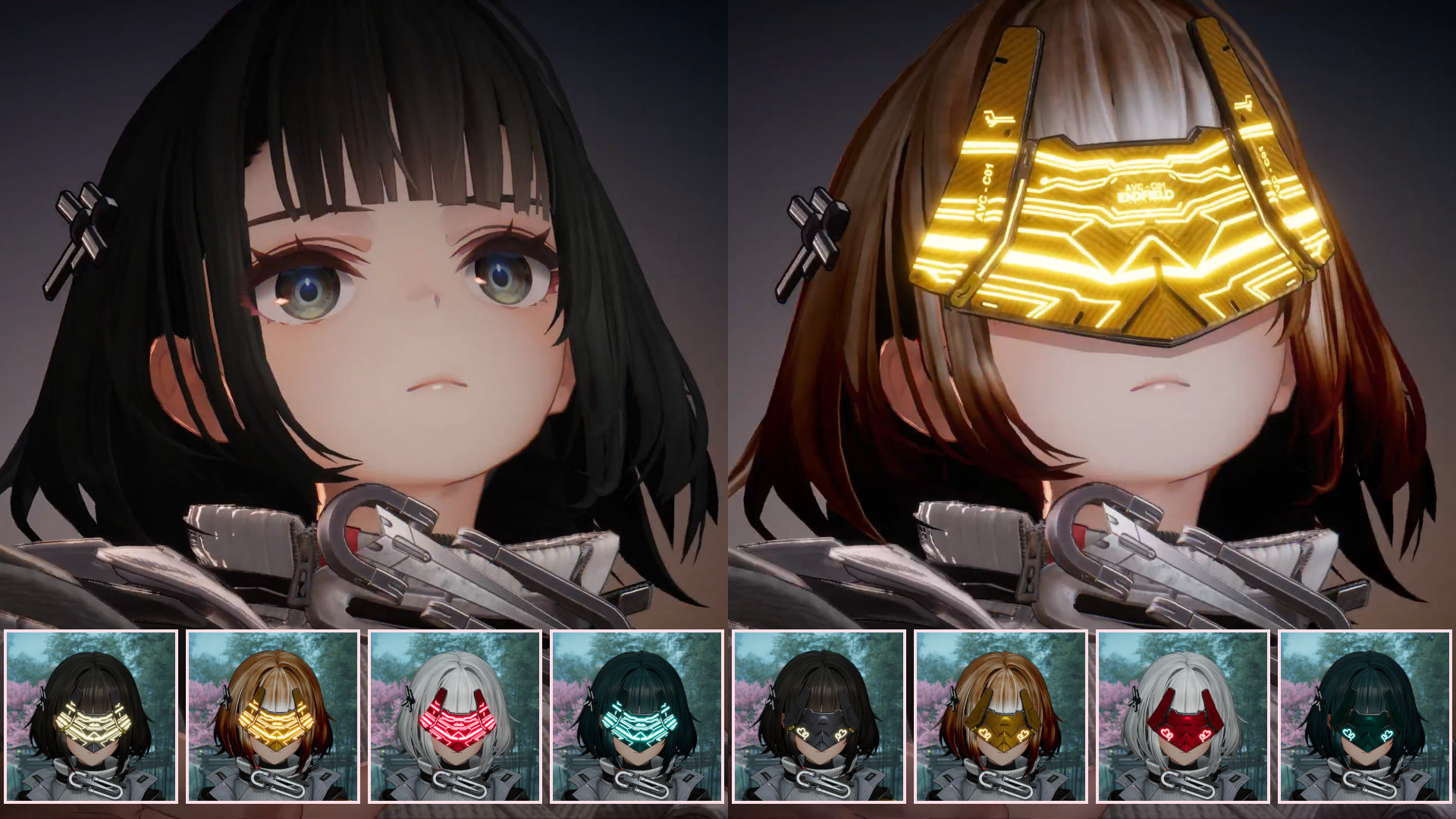 Endmin Mask Toggles