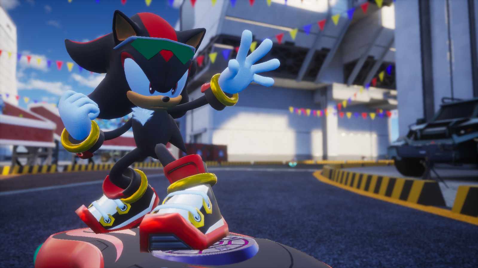 Multi Riders Shadow Modern Riders Shadow Mod for Sonic Racing: CrossWorlds | SR:CW Mods