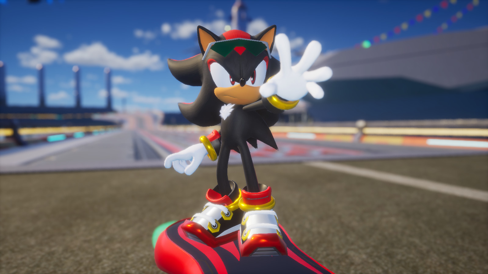 Multi Riders Shadow Modern Riders Shadow Mod for Sonic Racing: CrossWorlds | SR:CW Mods