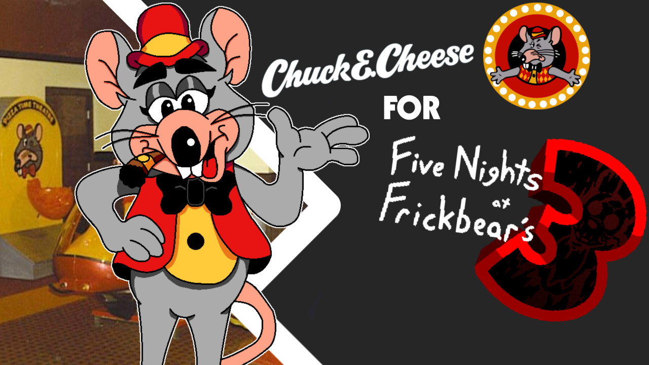 Chuck E. Cheese for Five Nights at Frickbear's 3