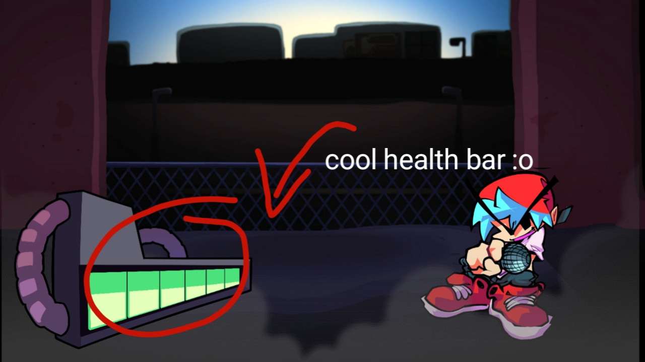 [QoL]FNF:Throwback HUD V-Slice Mod for Friday Night Funkin' | FNF Mods