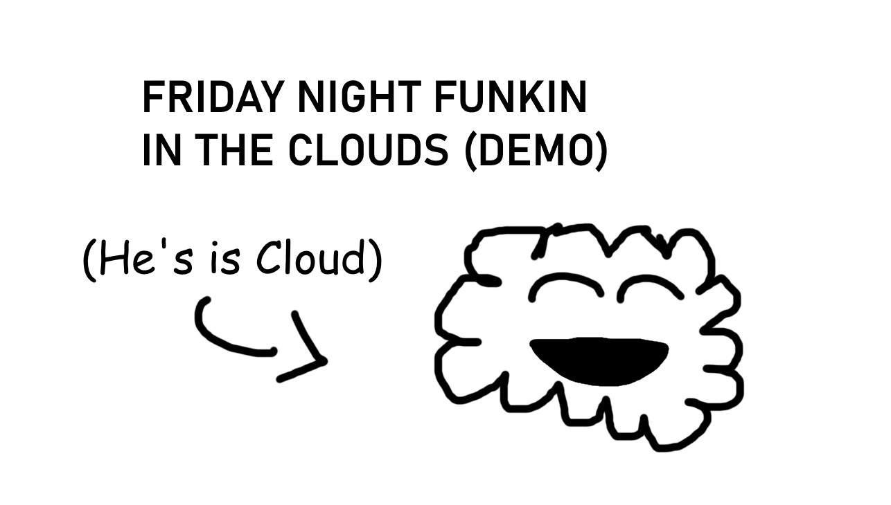 Friday Night Funkin In The Clouds