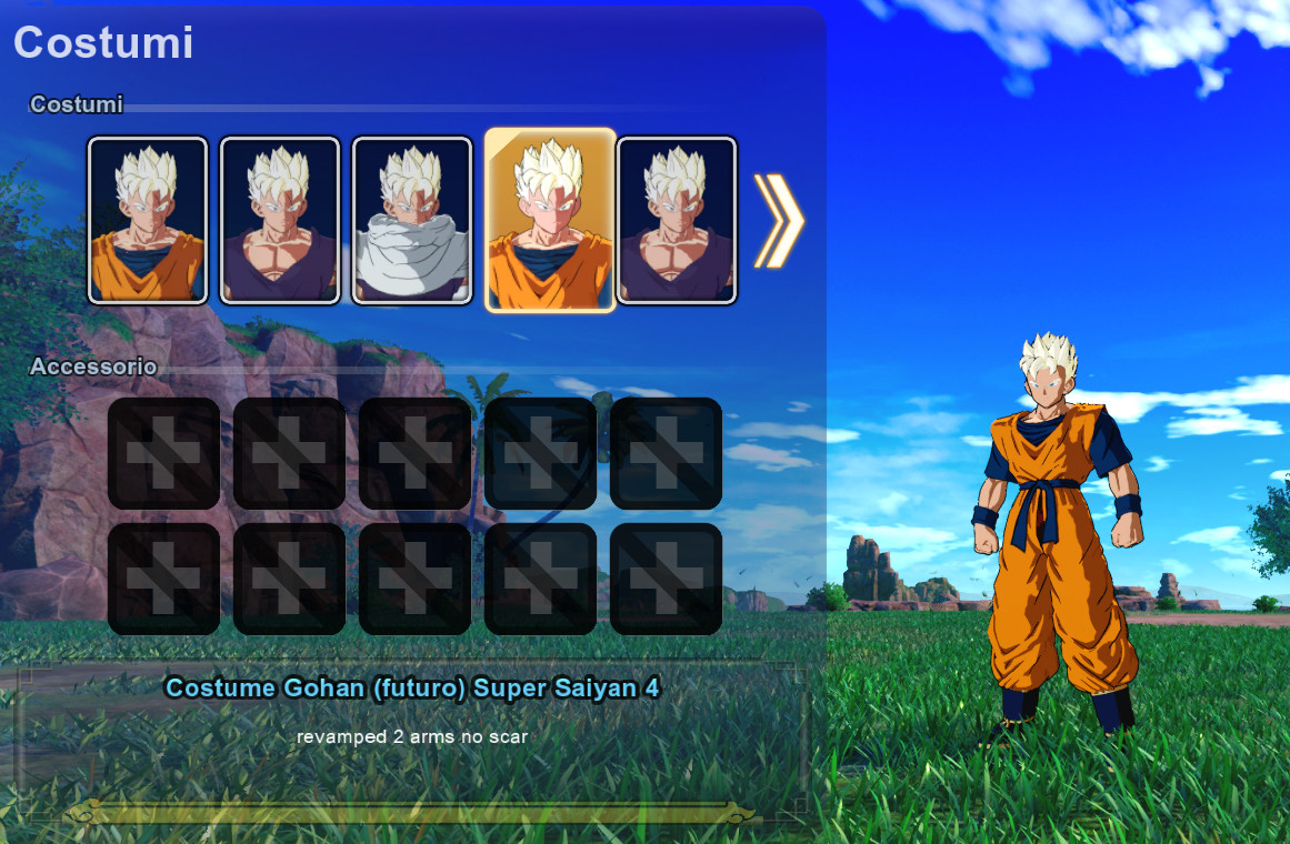 mirain0927ページ　改造 Mirai Goten SSJ at DRAGON BALL: Sparking! ZERO Nexus - Mods and