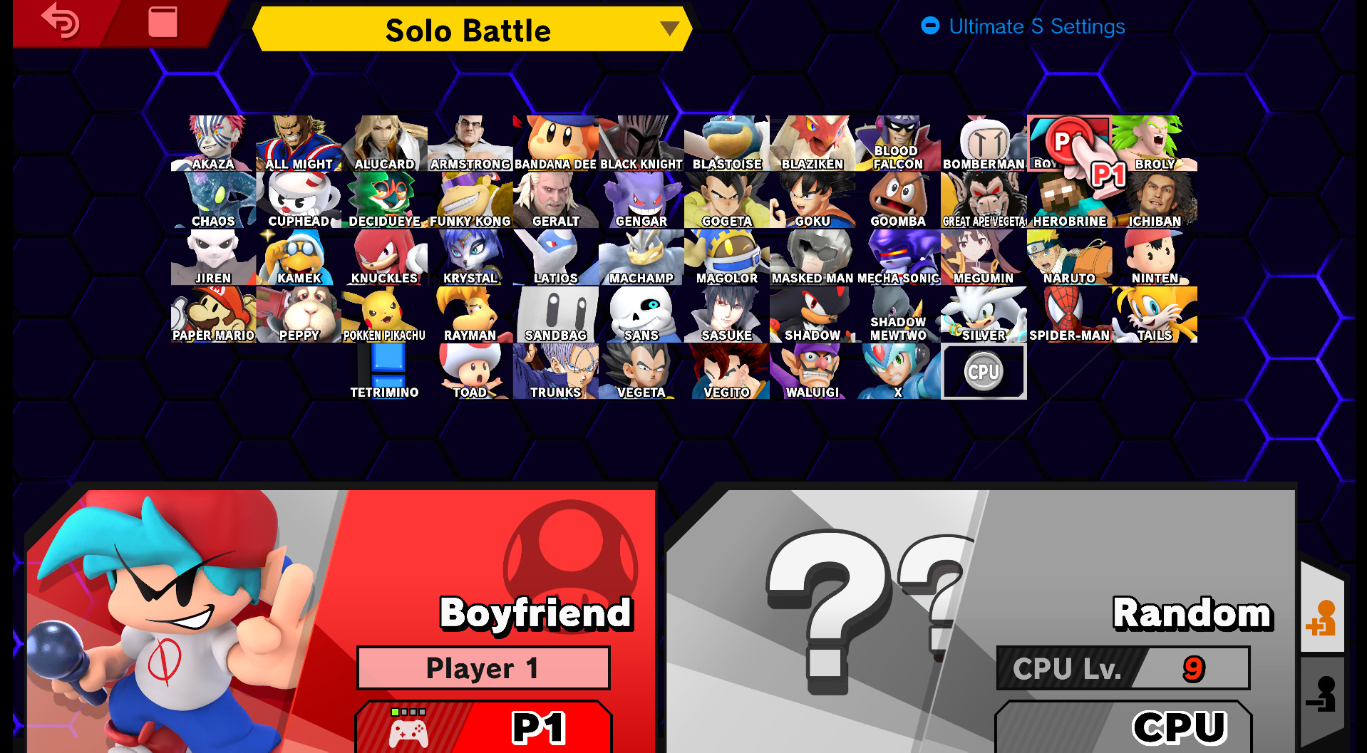 Ssbu Roster By Series