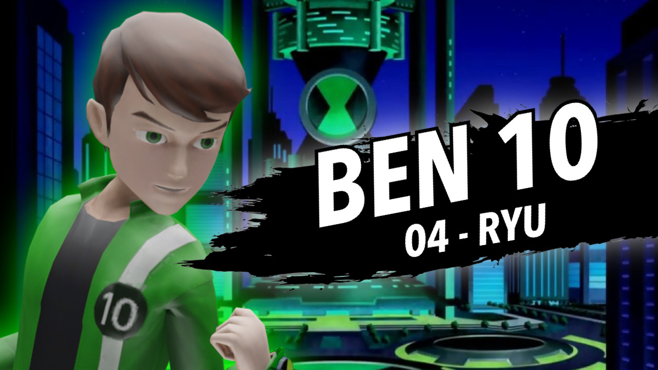 Ben 10 (Tennyson) over Ryu (c01) (Request)