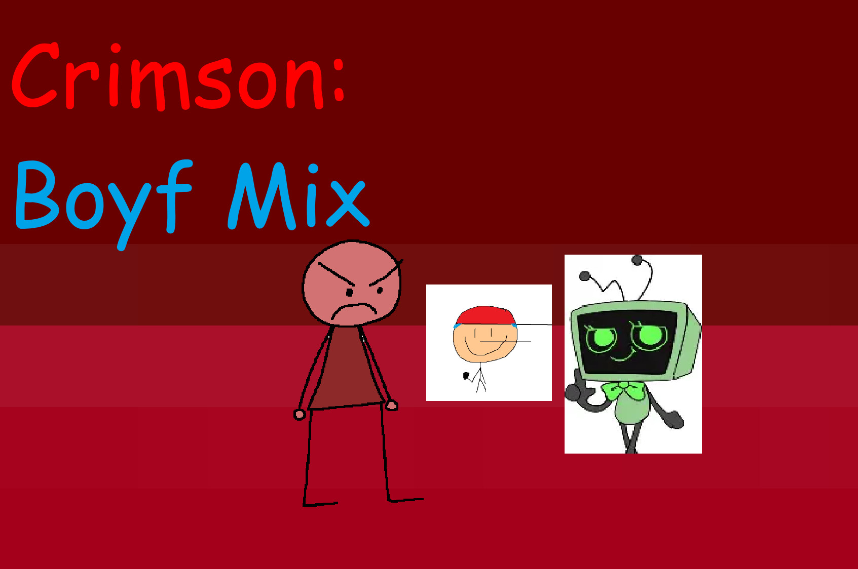 Friday Night Funkin' Crimson: B0YFR1END Mix