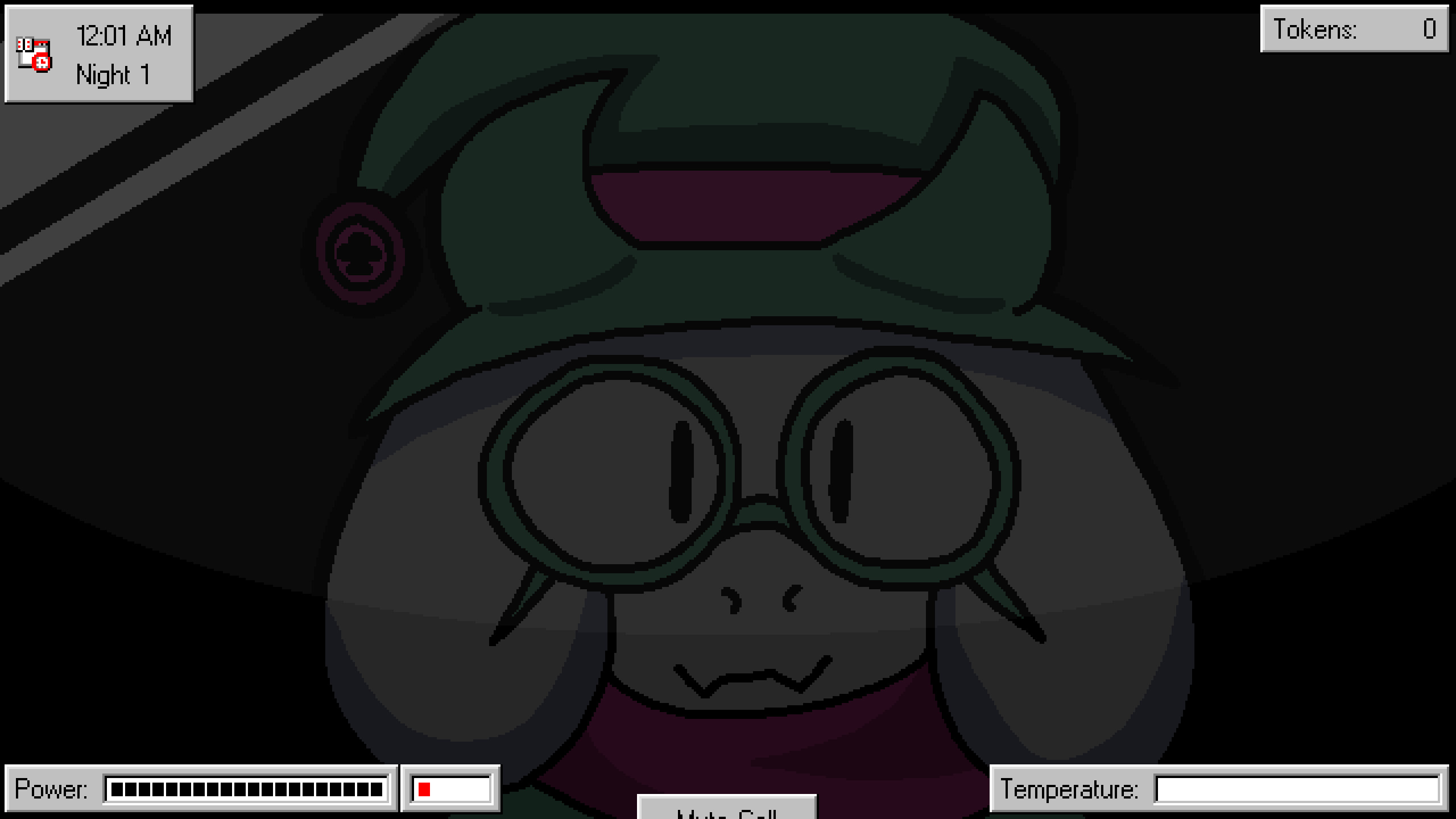 KotD Ralsei Nightguard Mod for Five Nights at Frickbear's 3 | FB3 Mods