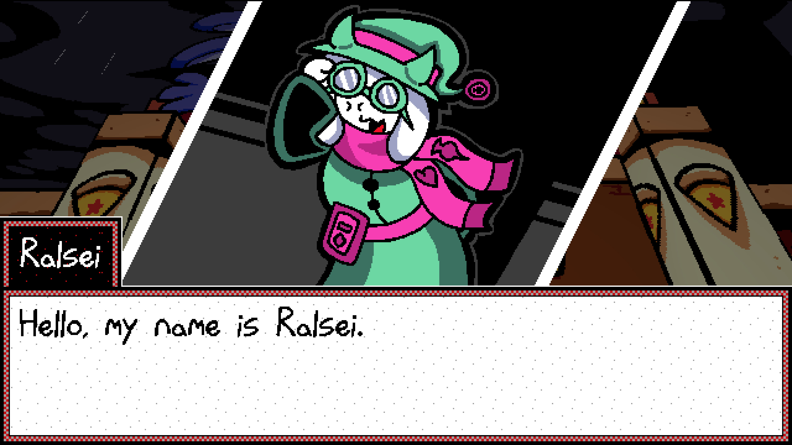 KotD Ralsei Nightguard Mod for Five Nights at Frickbear's 3 | FB3 Mods