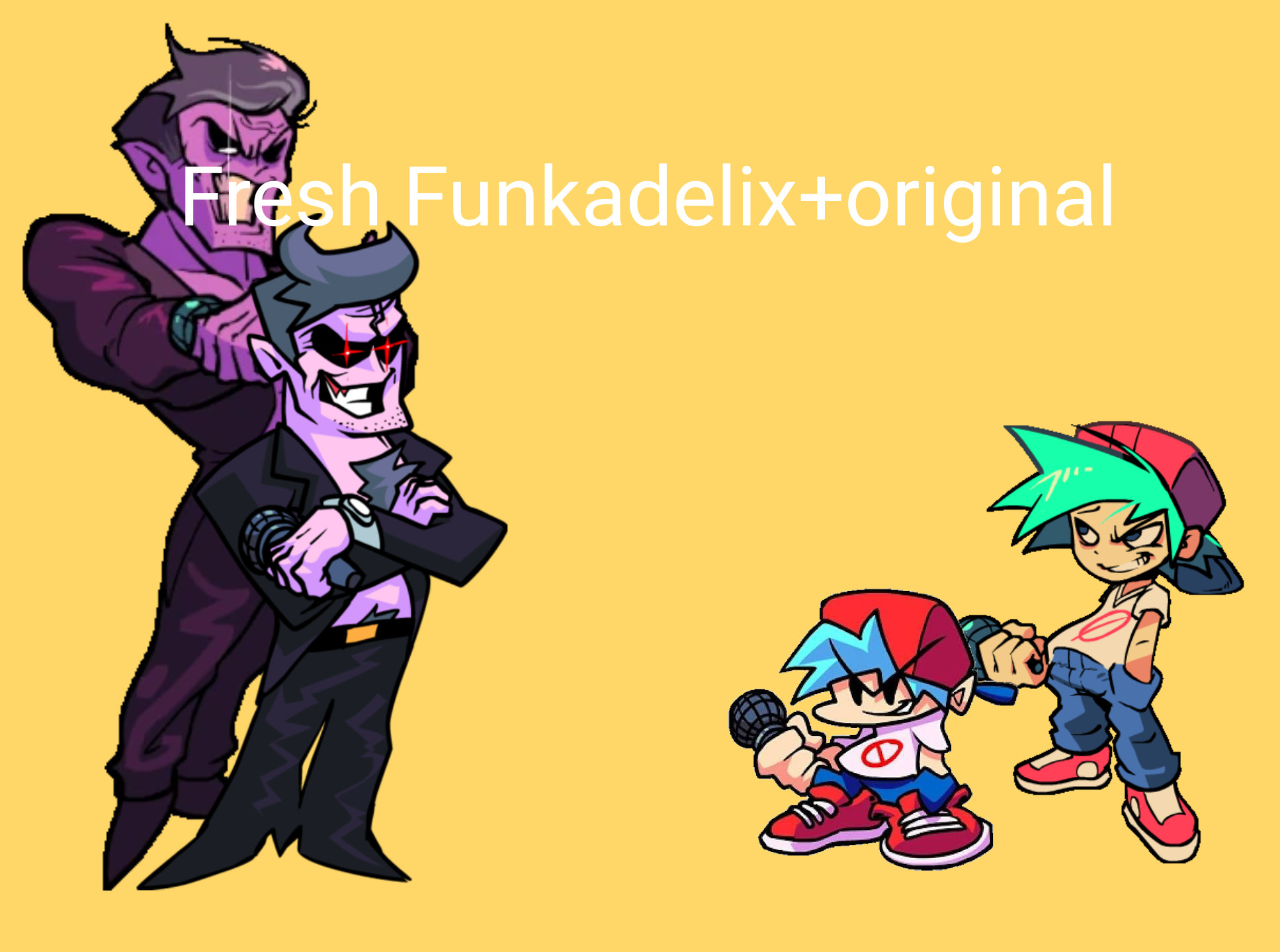 fnf funkadelix+original Fresh Psych
