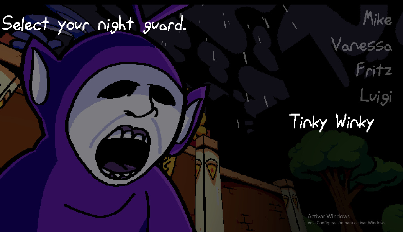 WIP Tinky Winky (Slendytubbies) for Frickbear's 3!