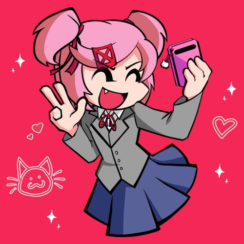 Natsuki as bf skin