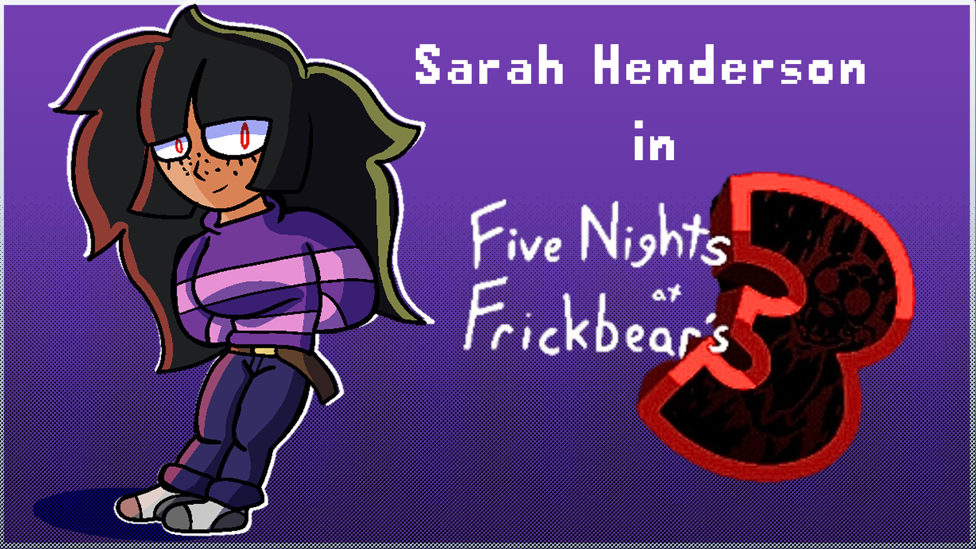 Sahrah Mod Sarah Henderson Mod for Five Nights at Frickbear's 3 | FB3 Mods