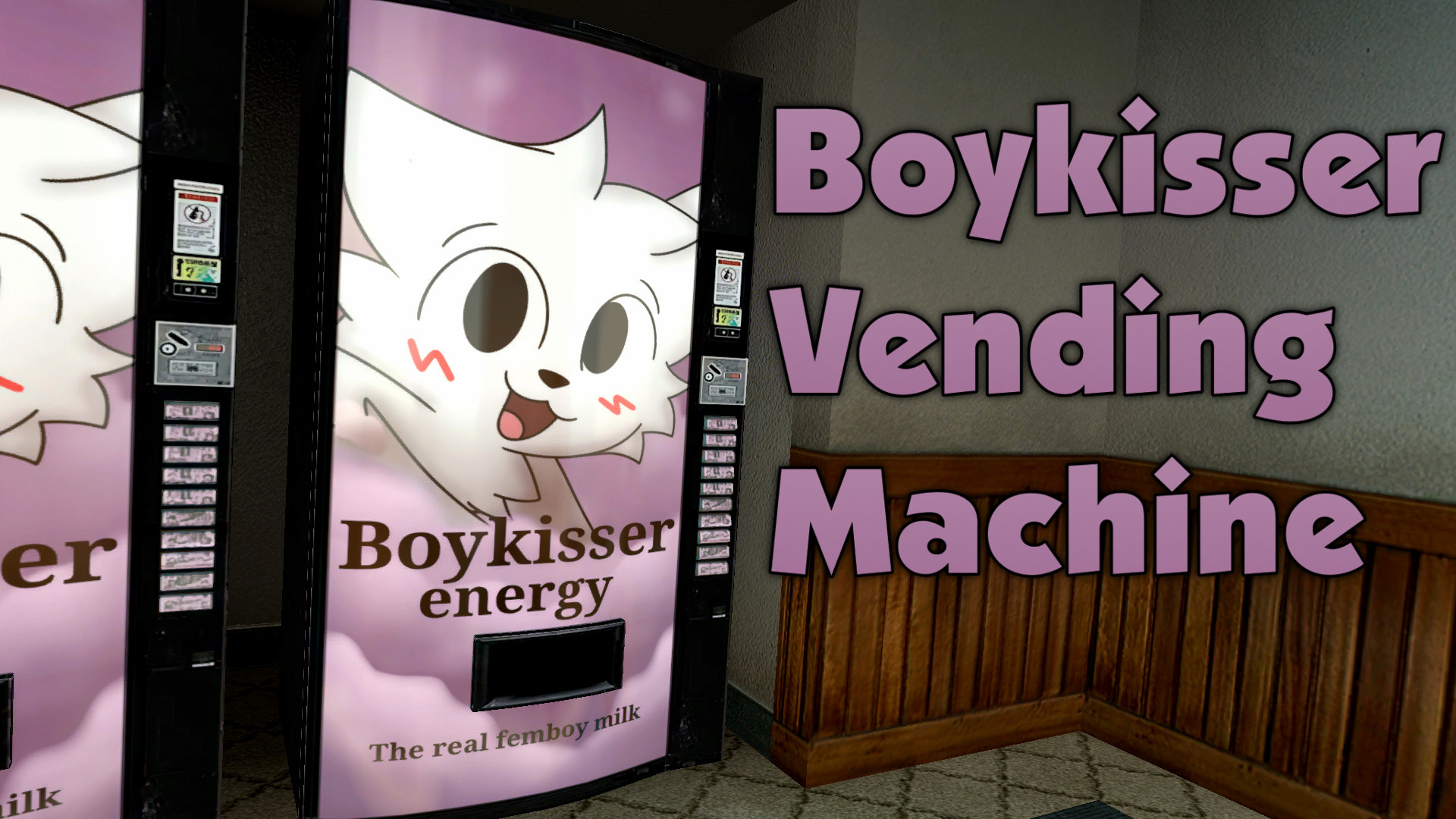 Boykisser Vending Machine