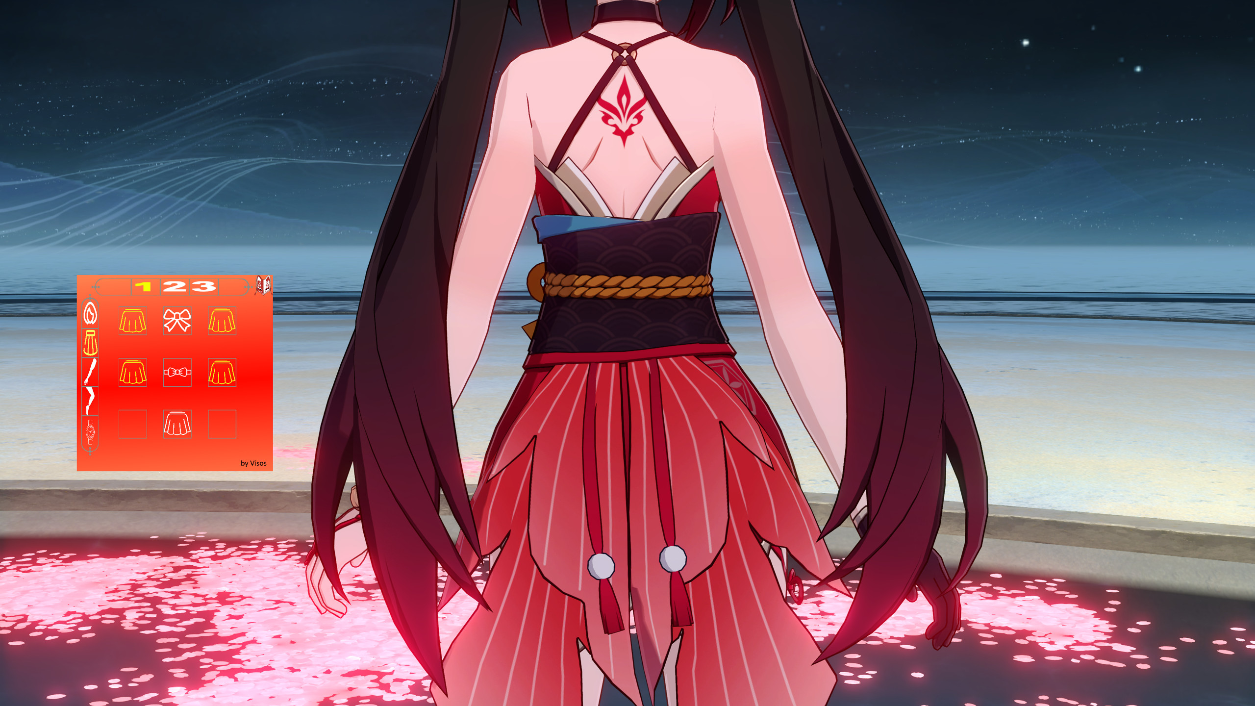 Sparkle Customizer (30 Toggle Parts + 4 Color Opt) Mod for Honkai