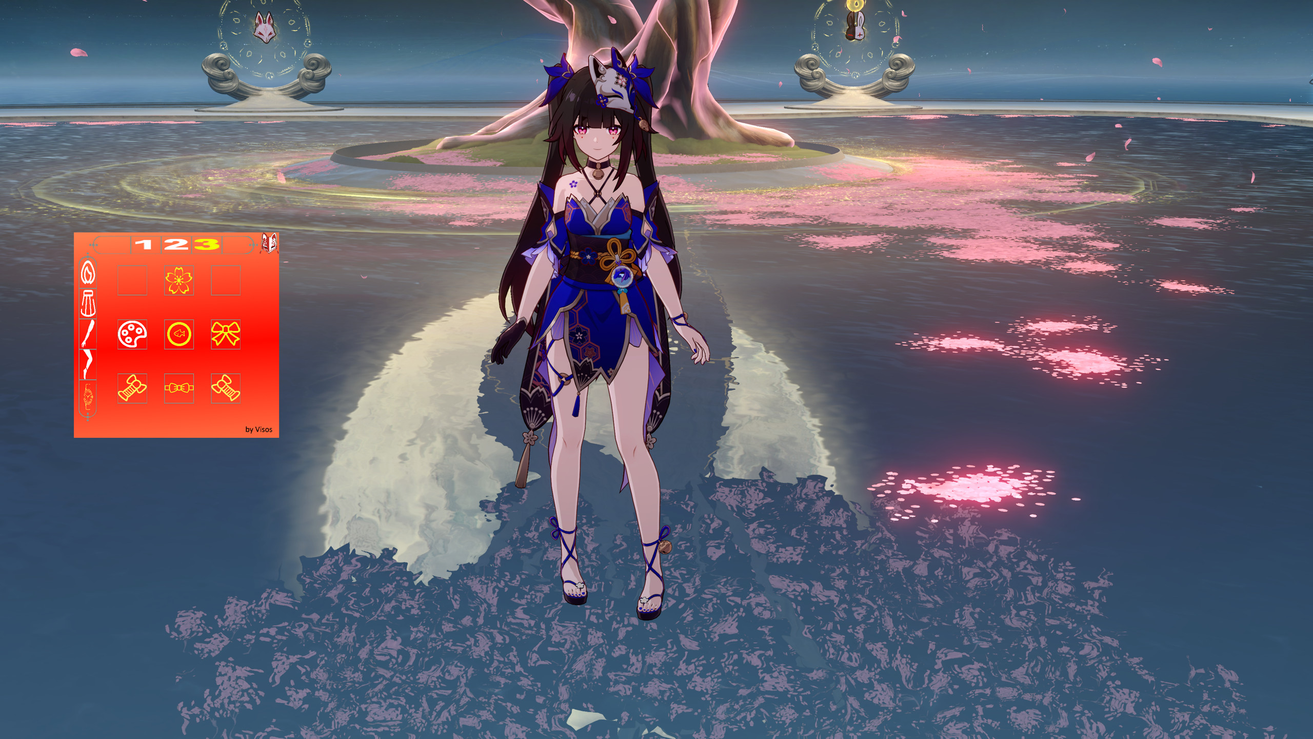 Sparkle Customizer (30 Toggle Parts + 4 Color Opt) Mod for Honkai