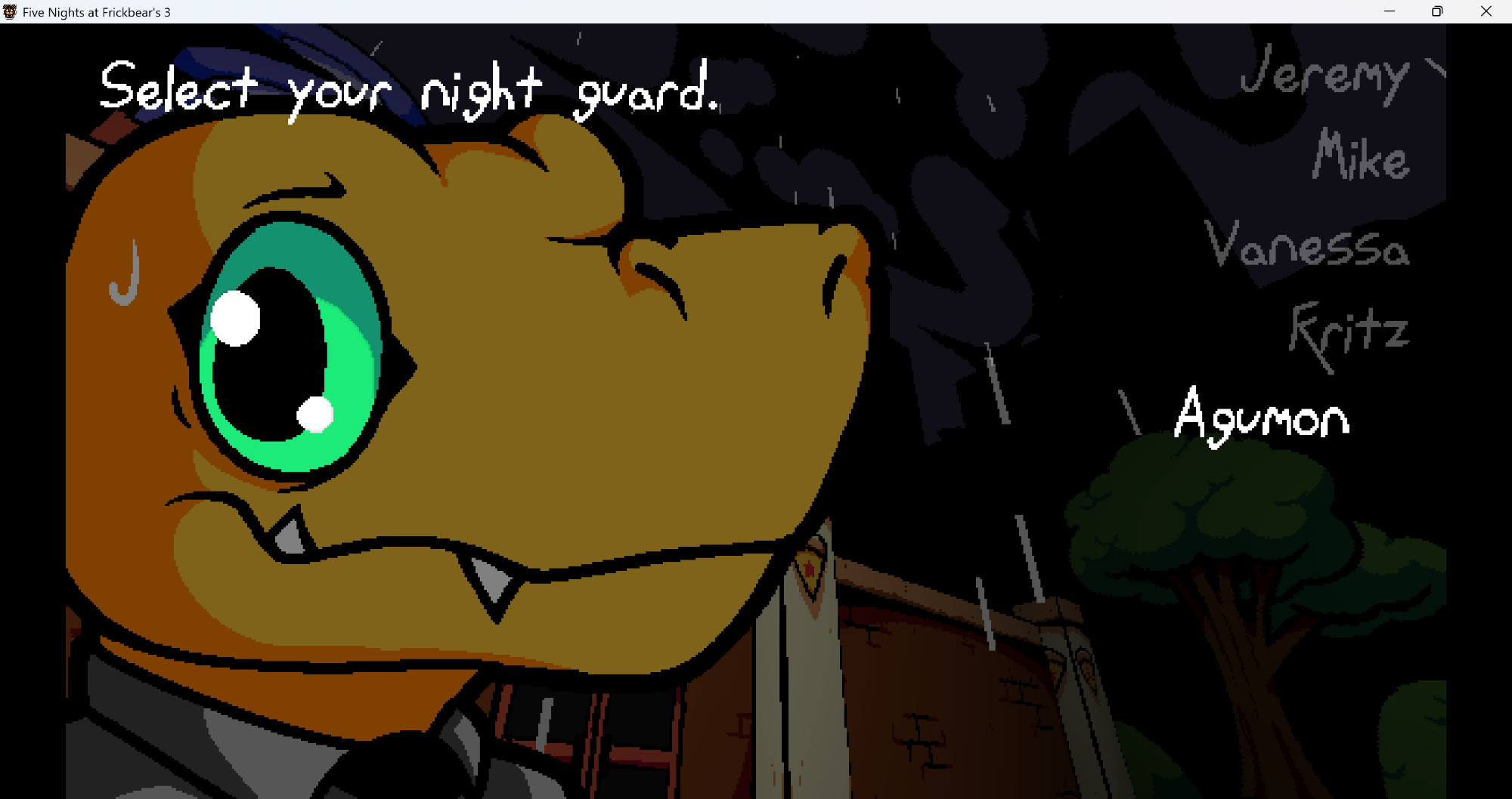 Playable Agumon (Digimon x Frickbears 3) Mod for Five Nights at ...