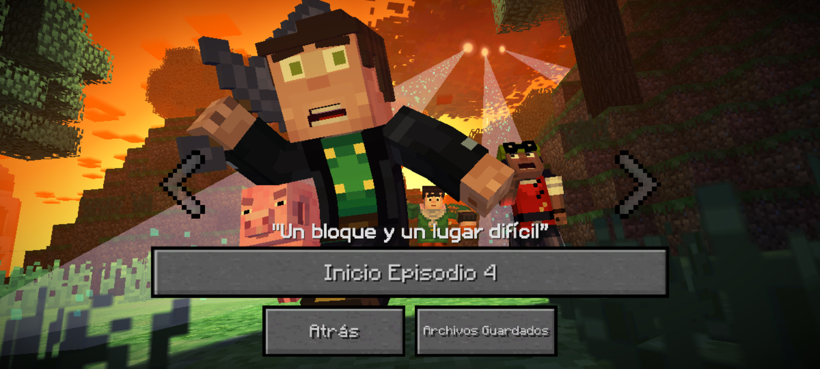 Aiden Playable for Android Minecraft: Story Mode