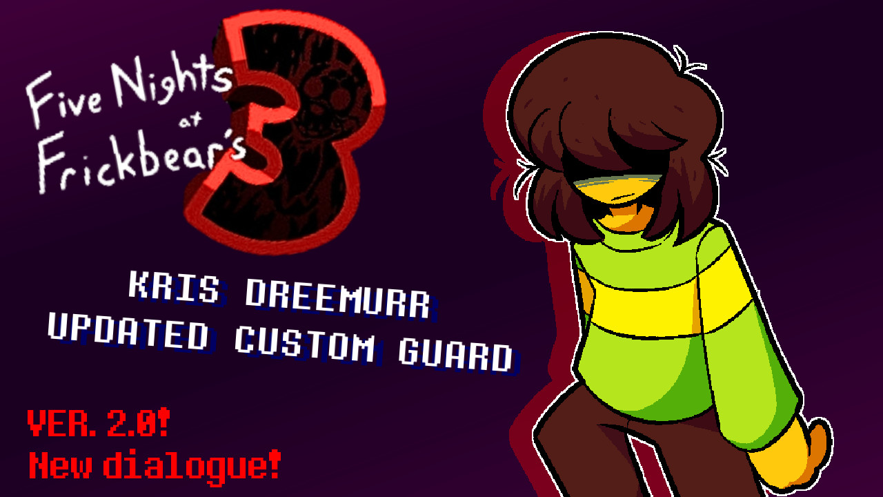 Kris deltarune Custom Guard! (NEW 2.0 UPDATE)