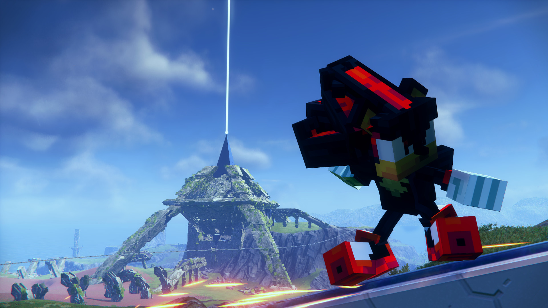Minecraft Shadow Rider Minecraft Shadow Mod for Sonic Frontiers | Frontiers Mods