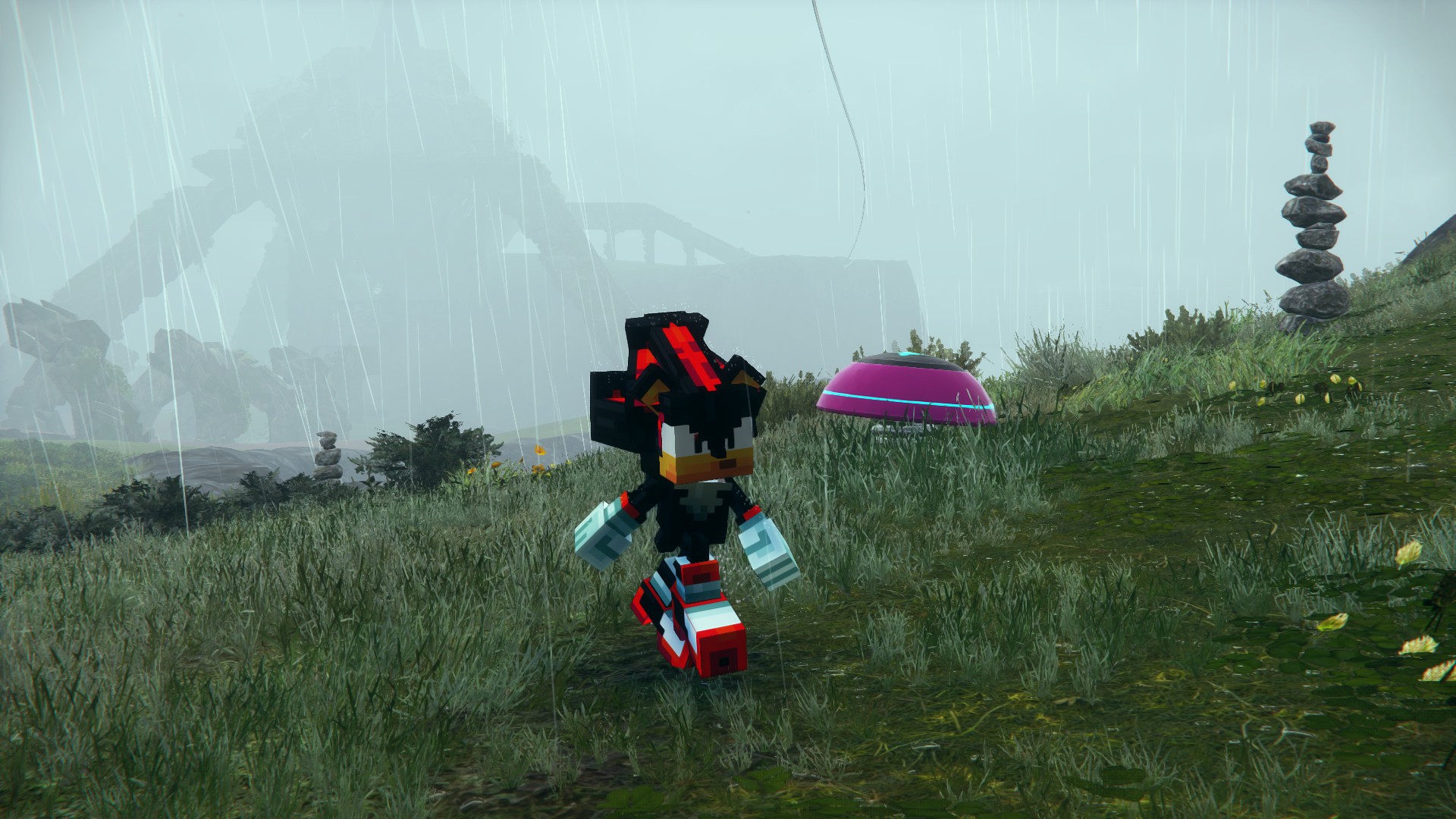 Minecraft Shadow Rider Minecraft Shadow Mod for Sonic Frontiers | Frontiers Mods