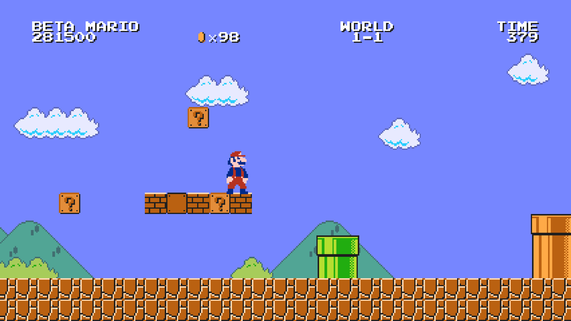 Beta Mario Mod for Super Mario Bros. Remastered [Unofficial] | SMB1R Mods