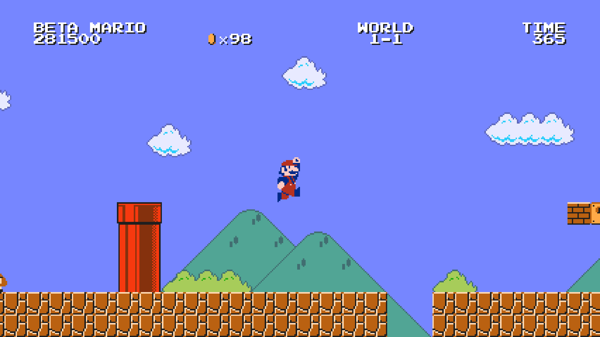 Beta Mario Mod for Super Mario Bros. Remastered [Unofficial] | SMB1R Mods