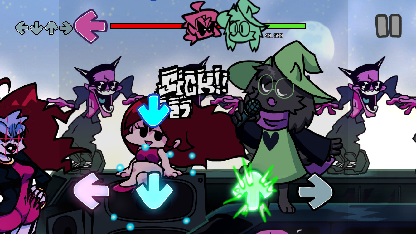 Fnf Ralsei ralsei as bf skin (Last UPD) Mod for Friday Night Funkin' | FNF Mods