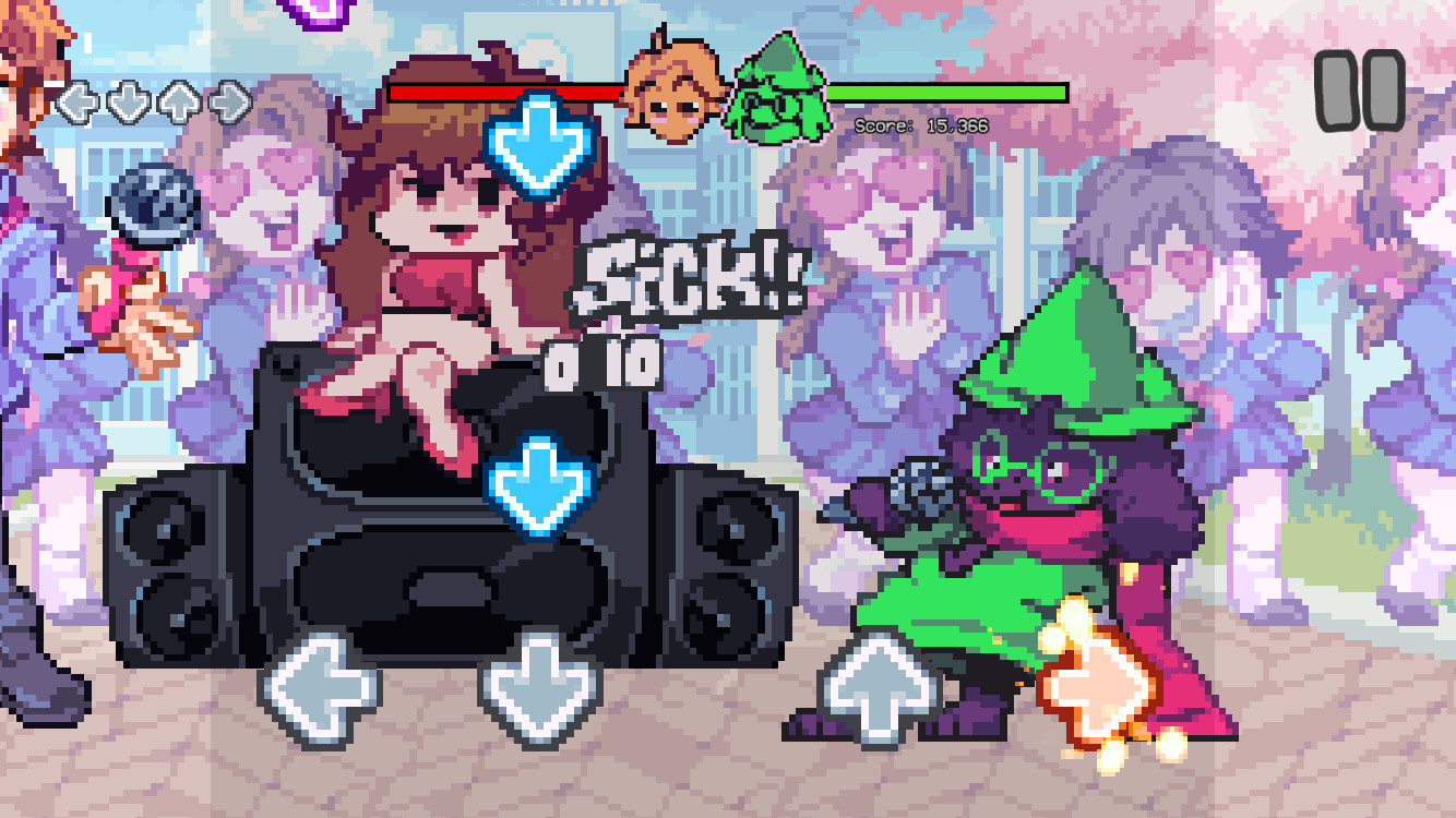 Fnf Ralsei ralsei as bf skin (Last UPD) Mod for Friday Night Funkin' | FNF Mods