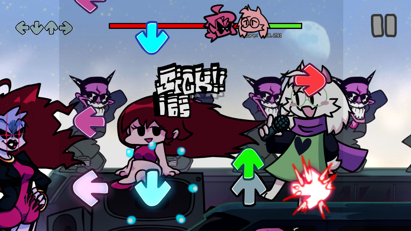 Fnf Ralsei ralsei as bf skin (Last UPD) Mod for Friday Night Funkin' | FNF Mods
