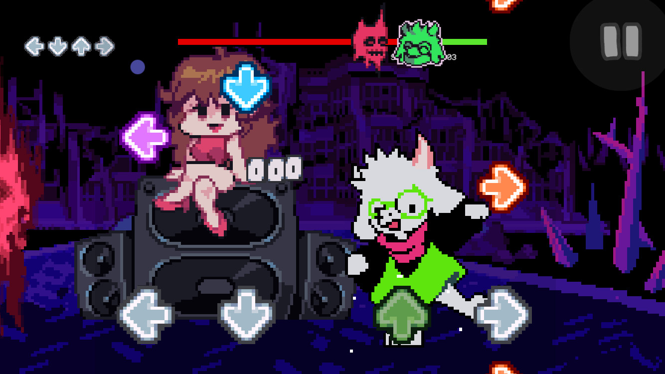 Fnf Ralsei ralsei as bf skin (Last UPD) Mod for Friday Night Funkin' | FNF Mods