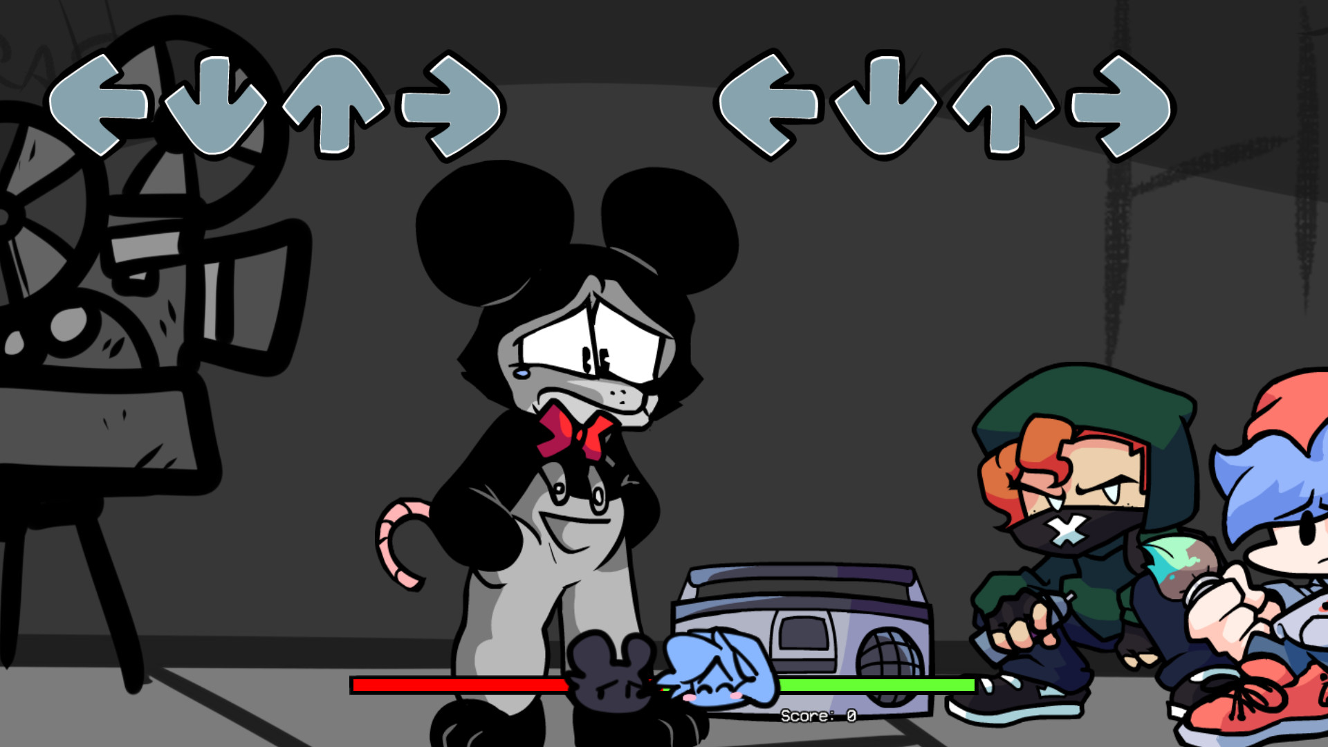 vs soft mickey mouse on V-Slice port