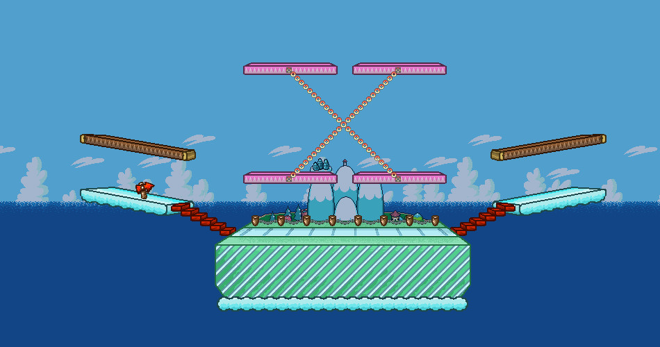Yoshi's Island (SSF2 9b/Yoshi's Island) Mod for Super Smash Bros