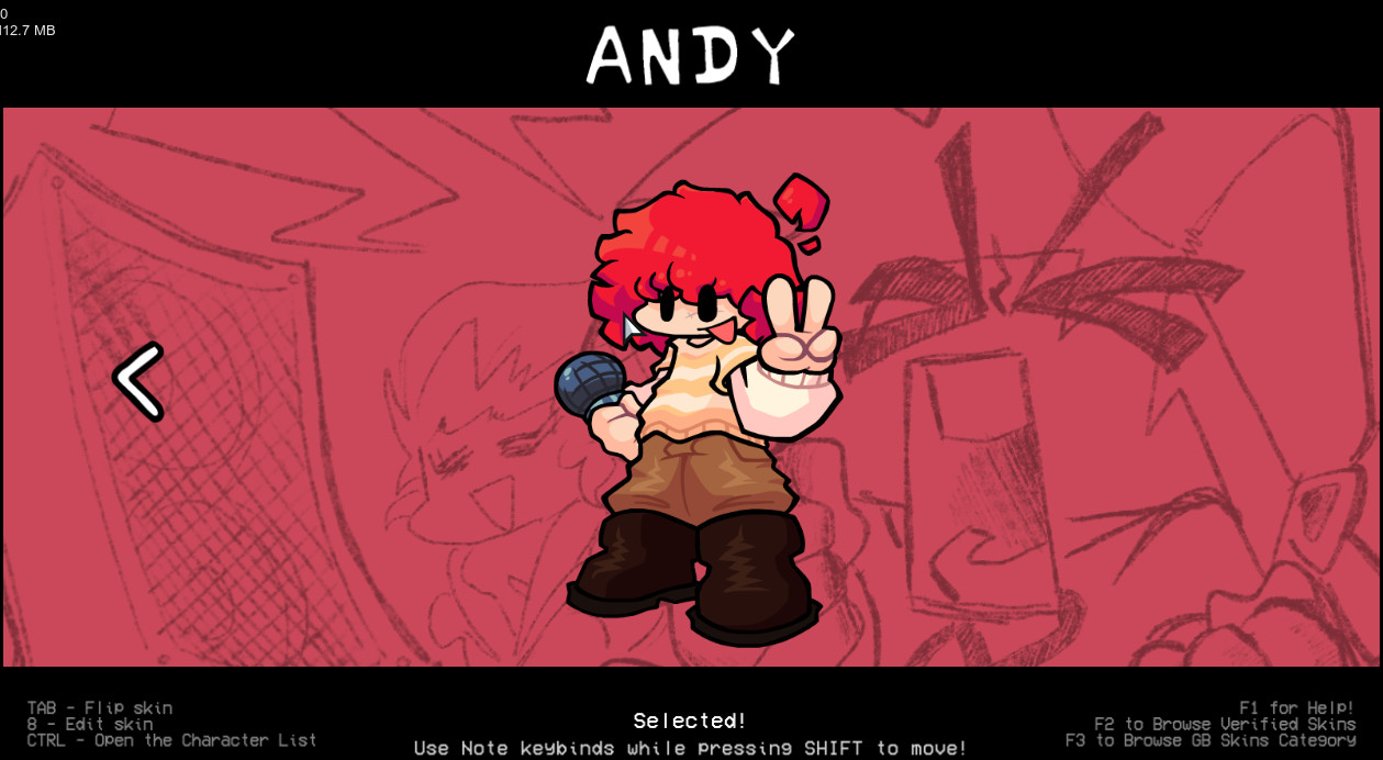 Andy Skin for Psych Online