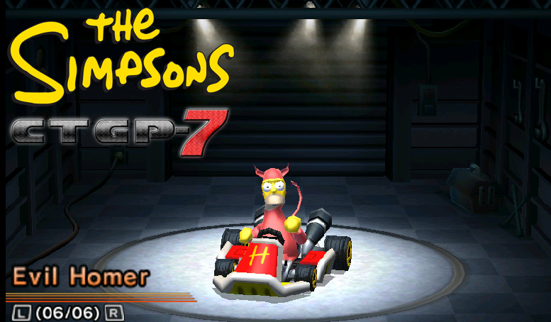 Evil Homer in CTGP-7