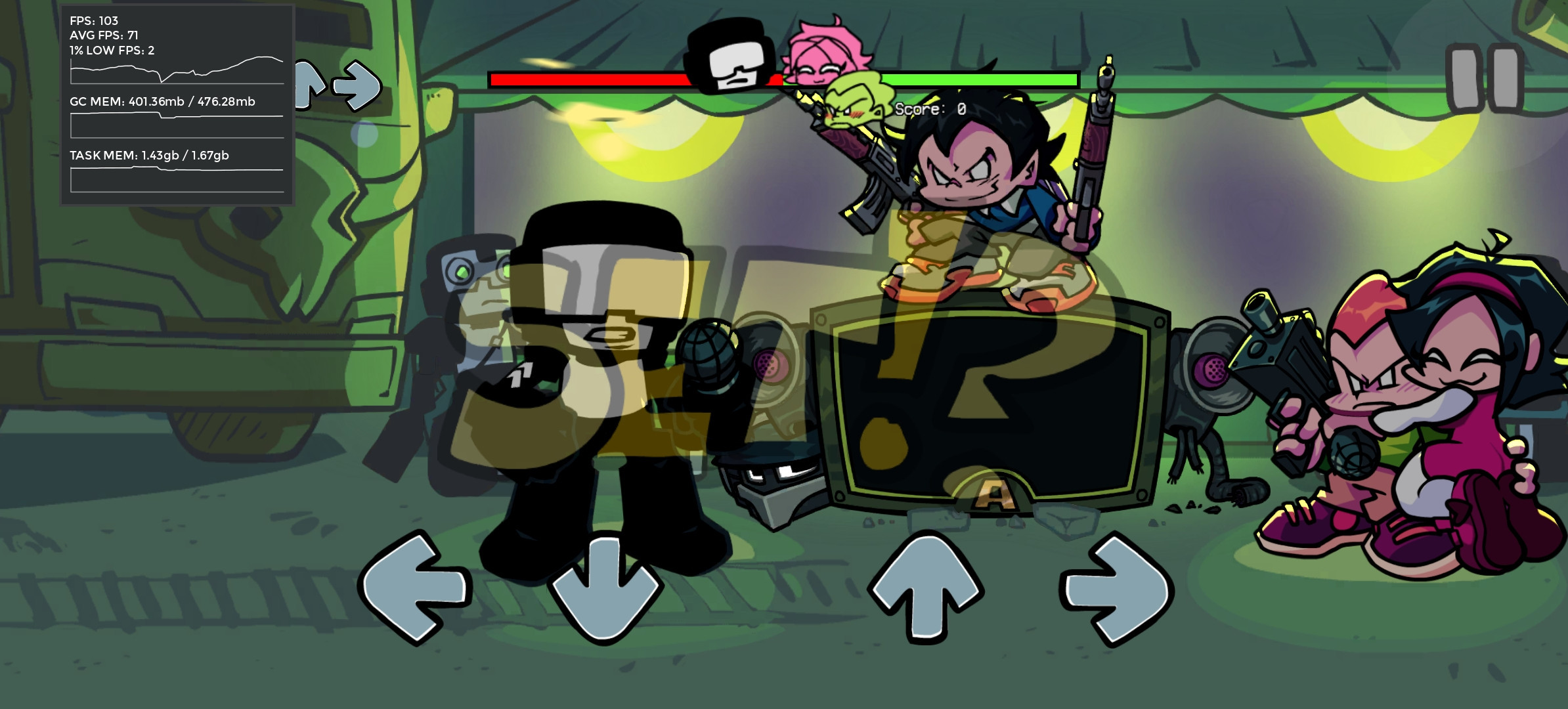Fnf super zizzy's fixes (COMEBACK!) Mod for Friday Night Funkin