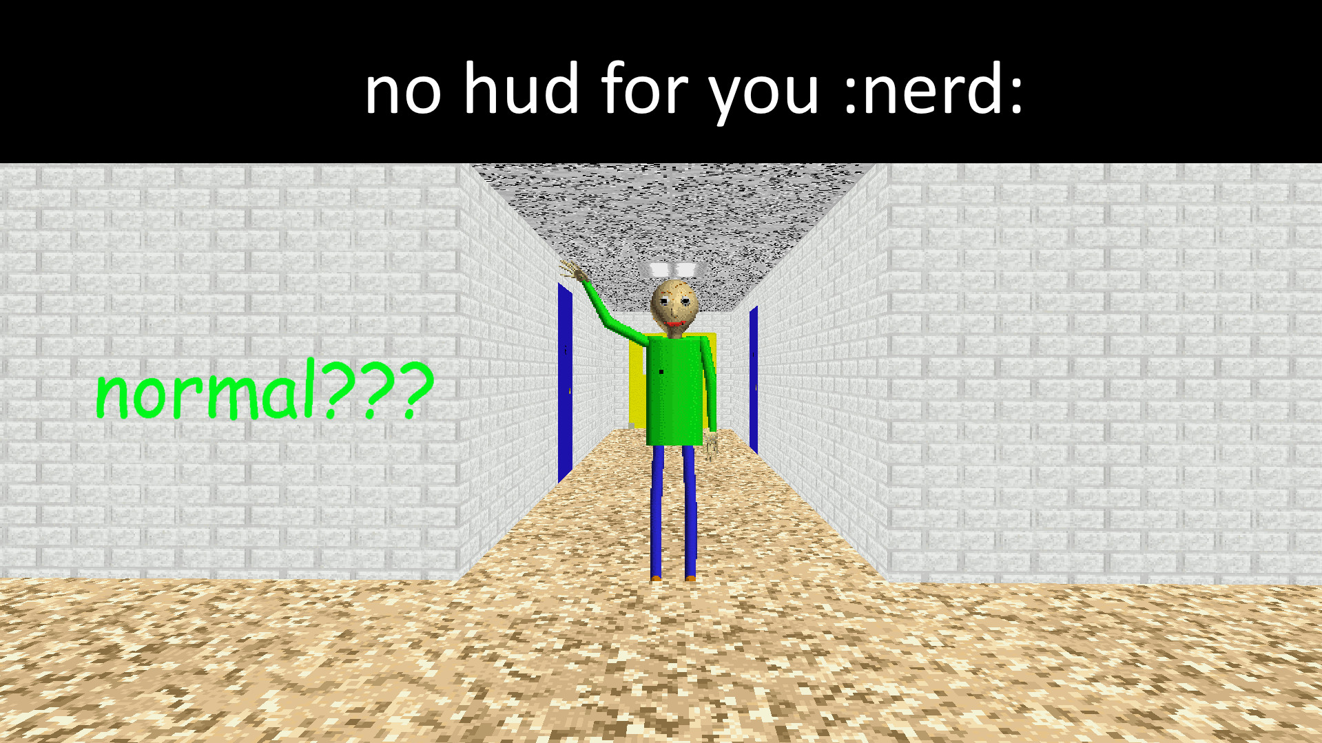 Baldi Math Ui math inside me (versionos 2) Mod for Baldi's Basics | Baldi Mods