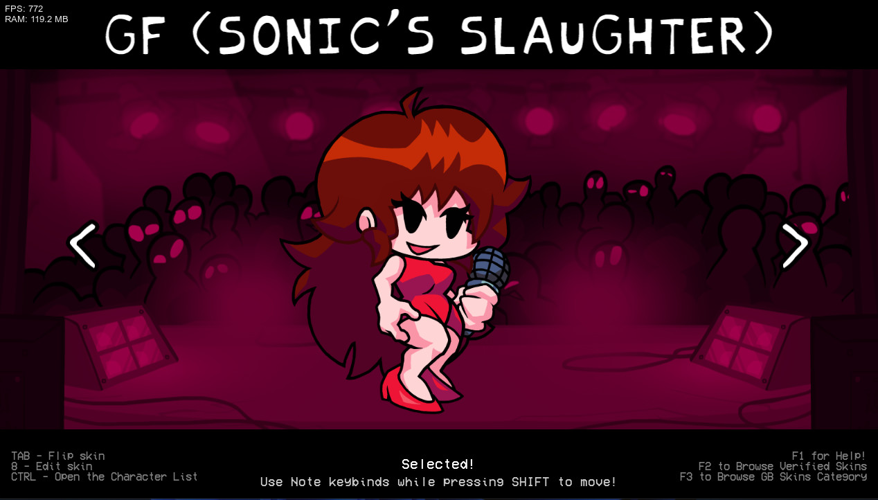 Playable GF Sonic's Slaughter