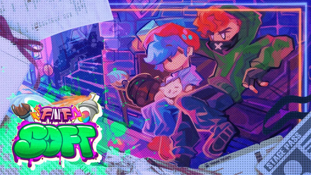 FNF Soft V-Slice Port [New Playable Character]