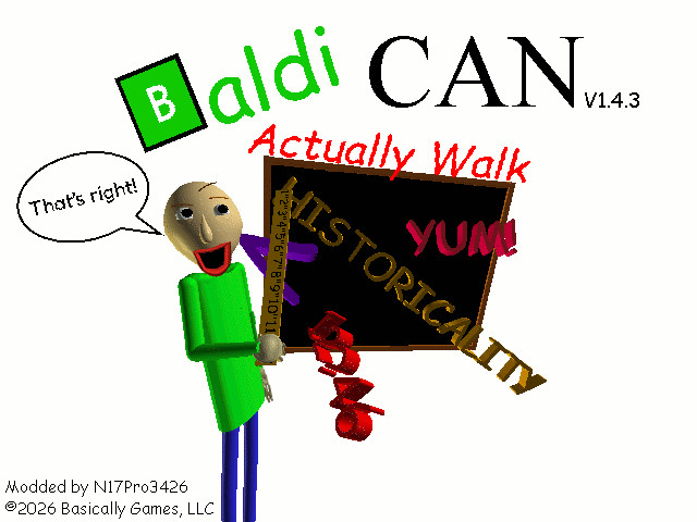 Baldi Can Walk