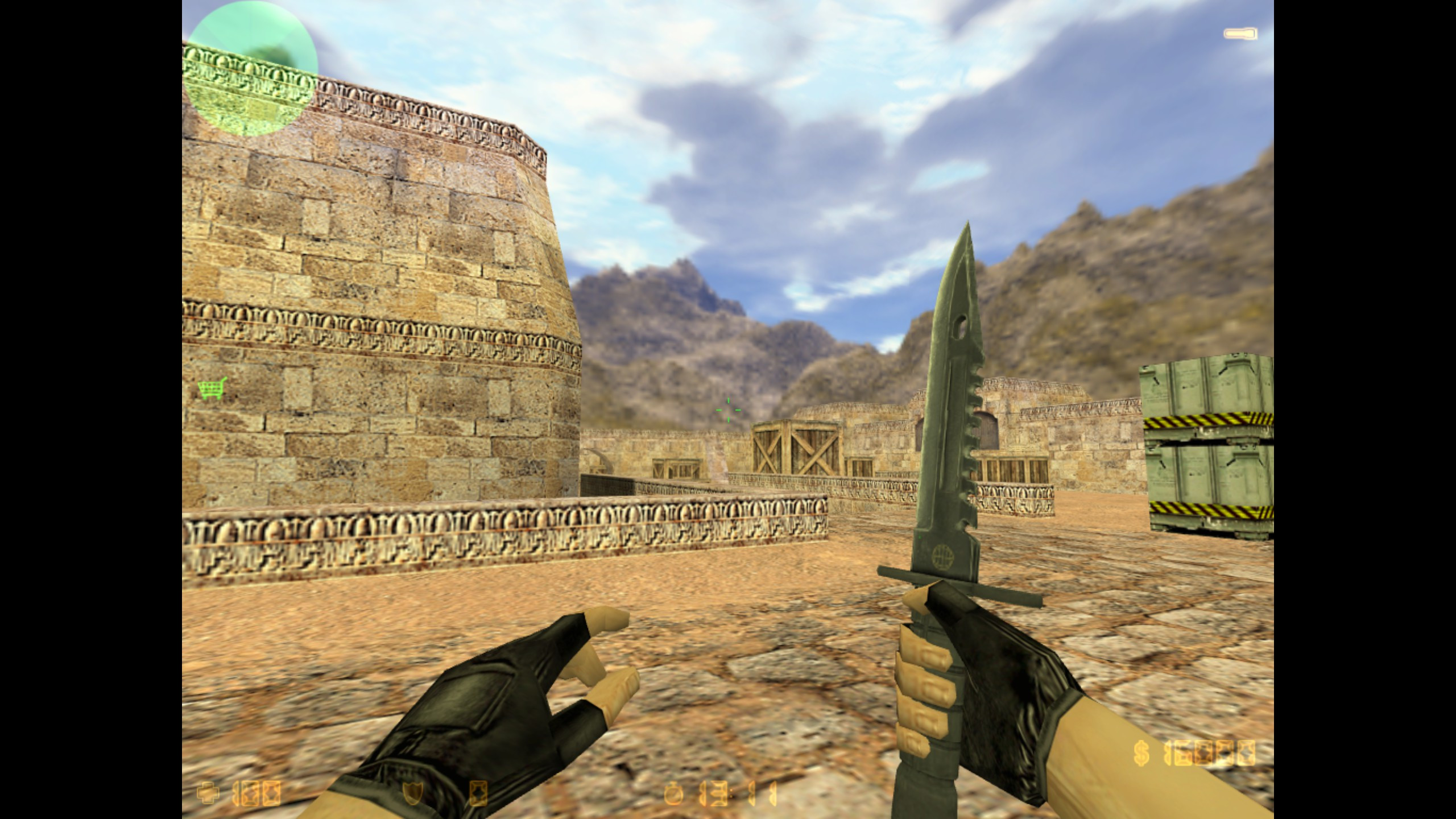 CS 1.6 M9 Bayonet Vanilla + DEFAULT HANDS Mod for Counter-Strike 1.6 ...