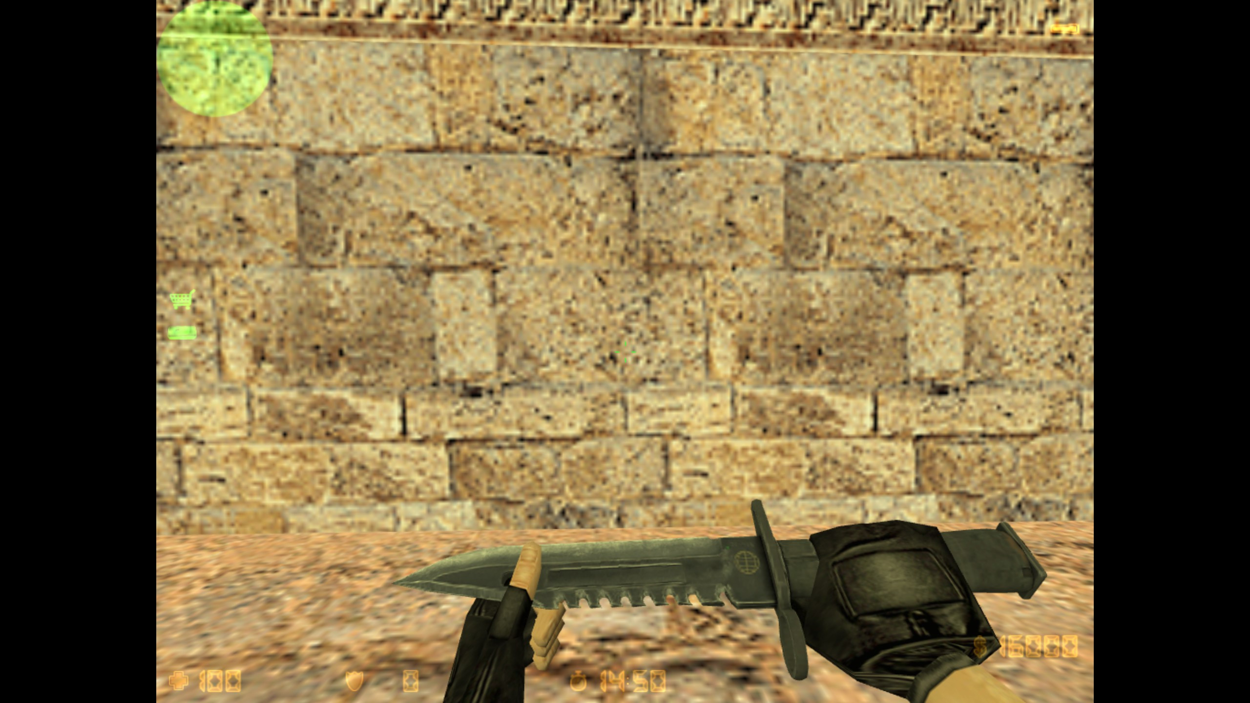 CS 1.6 M9 Bayonet Vanilla + DEFAULT HANDS Mod for Counter-Strike 1.6 ...