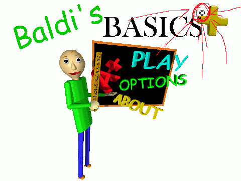 Copyright symbol on main menu