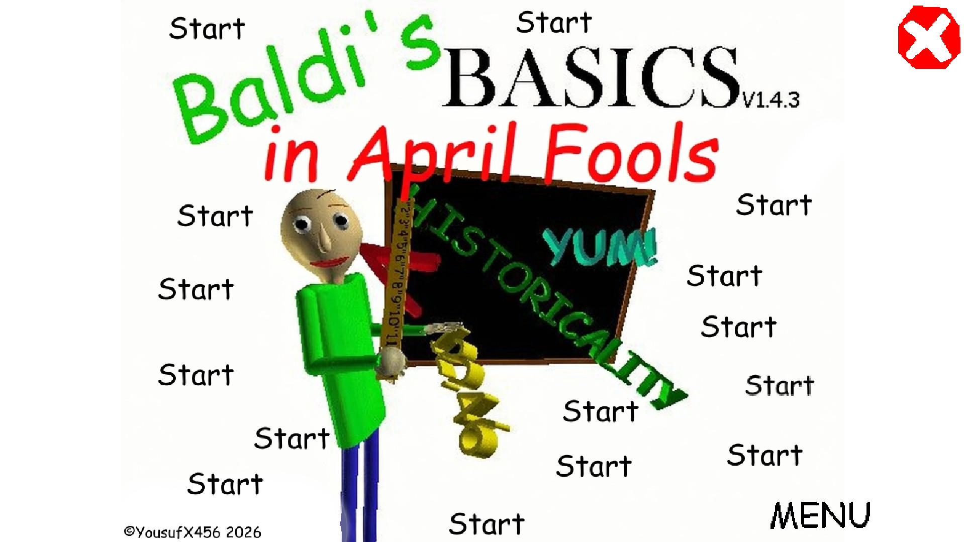 Baldi's Basics In April Fools