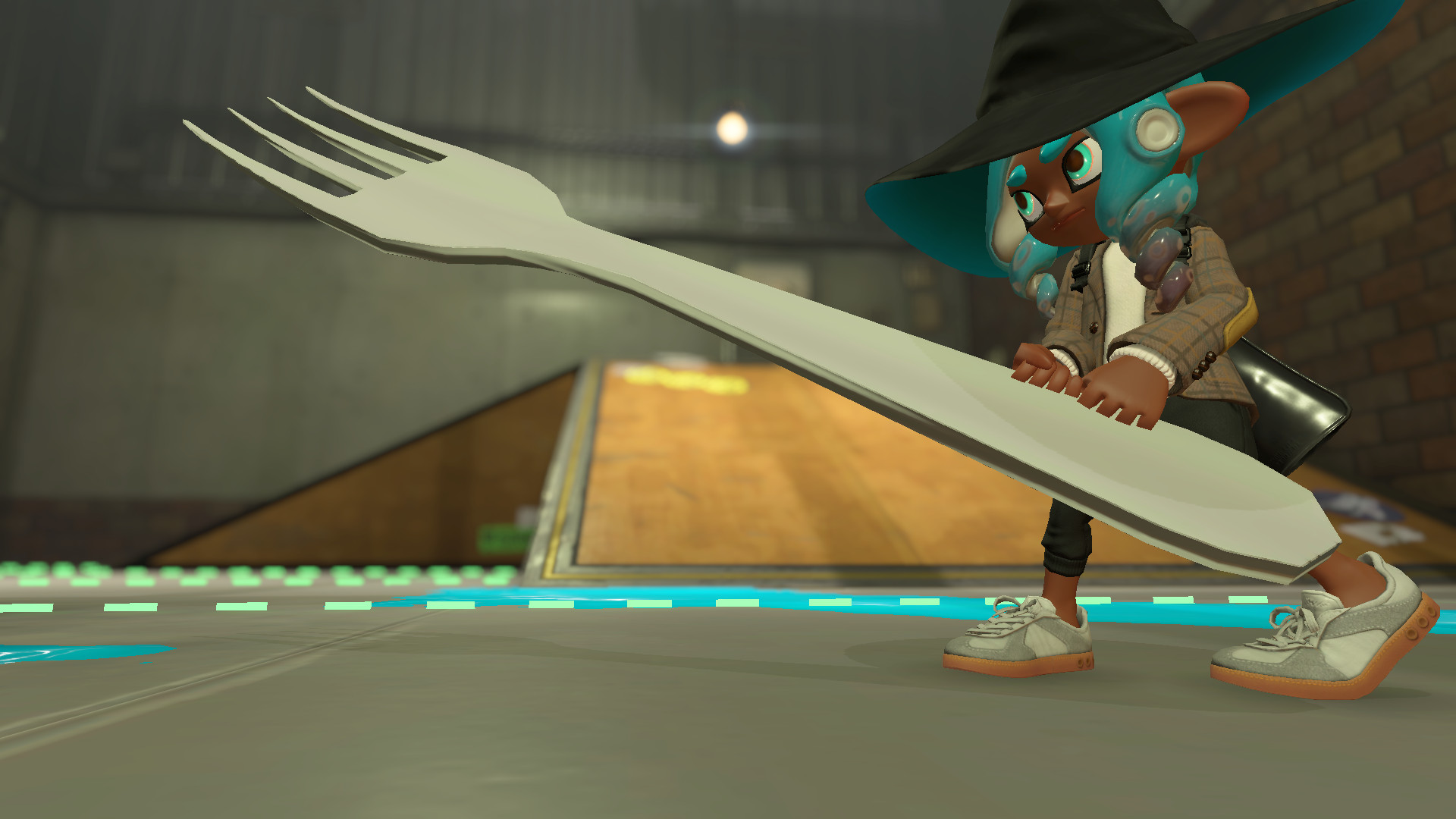Splatana Splatana Forkful Mod for Splatoon 3 | Splatoon 3 Mods