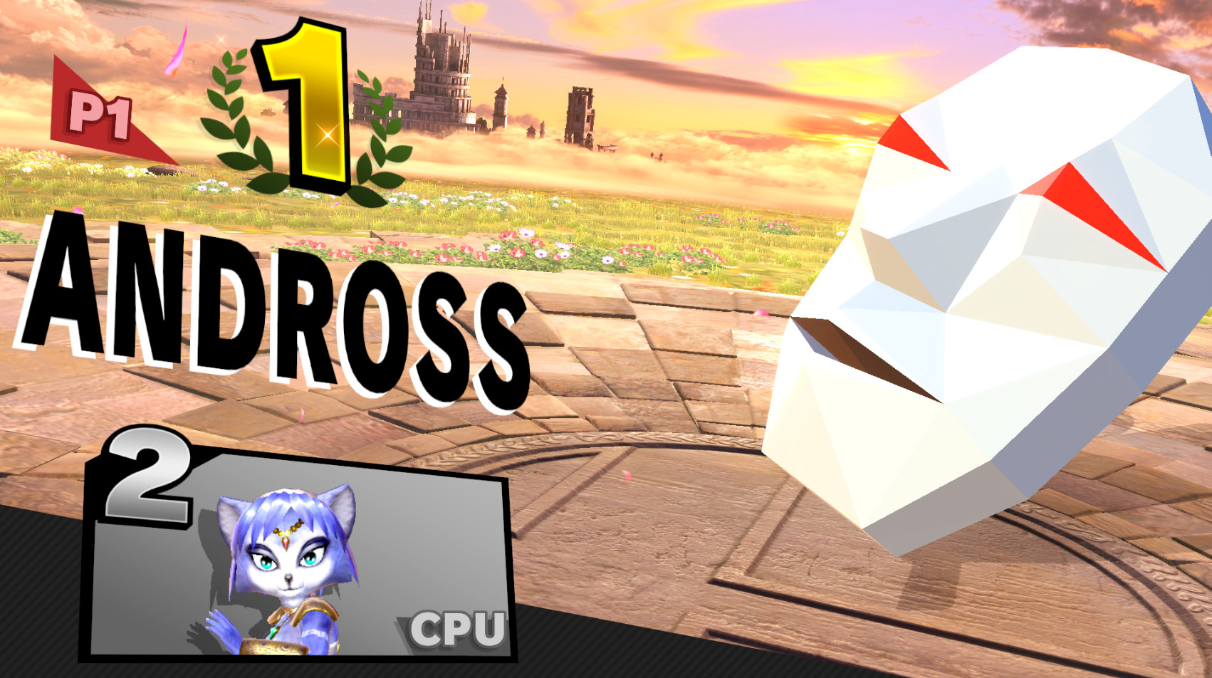 Super Nintendo Andross over King Dedede Mod for Super Smash Bros