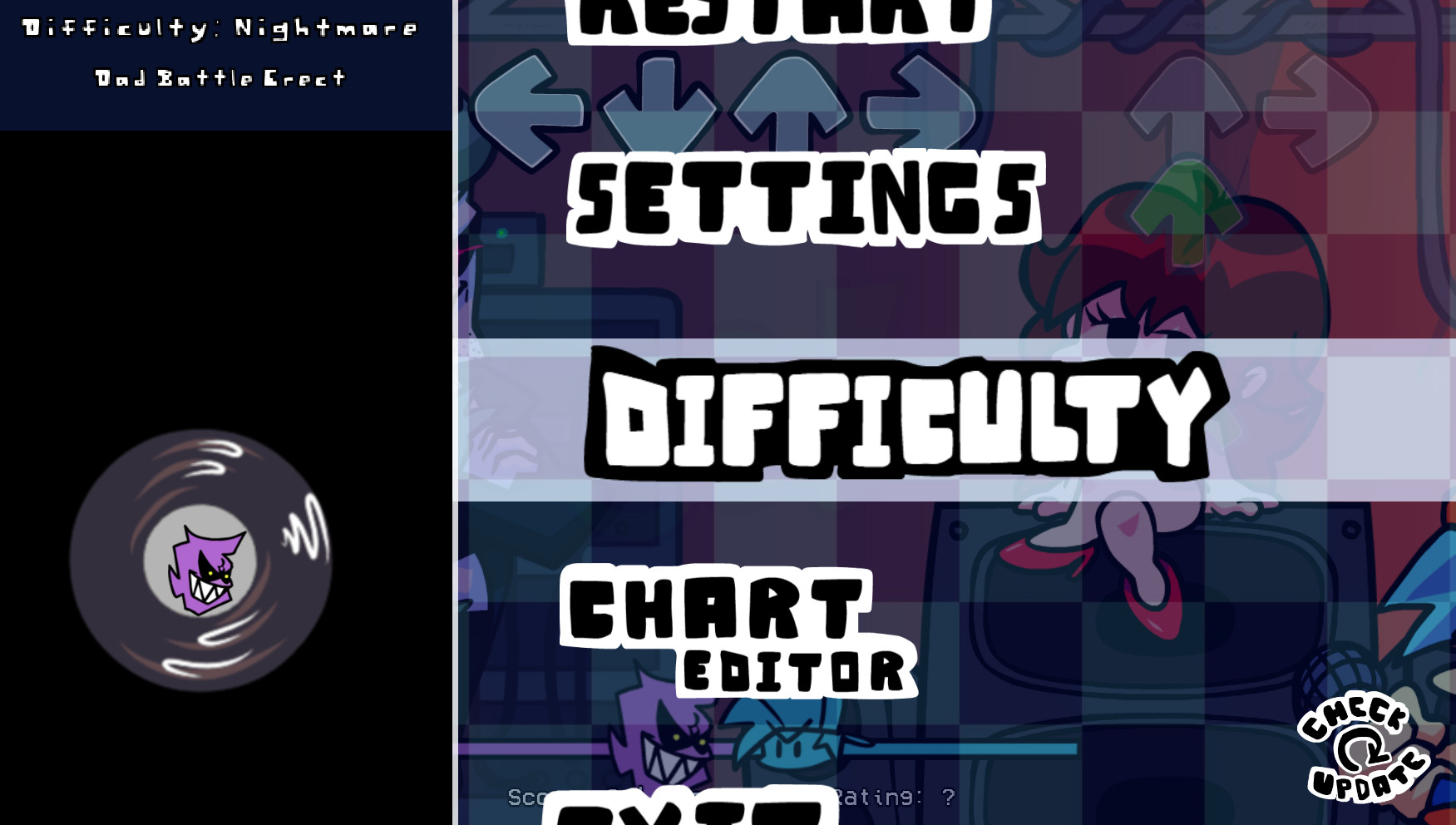 Psych Engine Custom Pause Mod for Friday Night Funkin' | FNF Mods