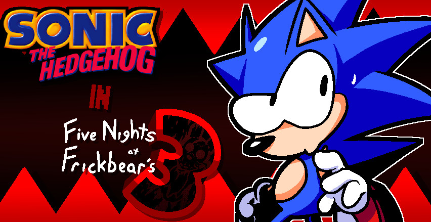 Playable Sonic for Five Nights at FrickBear's 3!